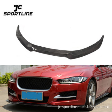 Carbon Fiber Front Lip Spoiler for Jaguar XE 2015-2016